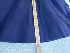 1950’s Vintage Nathan Strong Navy Travel Business Dress Side Zip No Tags