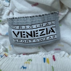 Vintage 80s Venezia Neon Print Shorts USA Made Retro Miami Vice