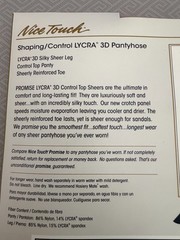 Color: Light Taupe Size D Shaping/Control Pantyhose Sheer w- Extra LYCRA