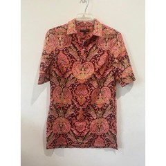 Banana Republic 60’s 70’s Style Paisley Print Mini Dress Size 4