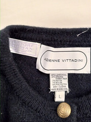FOR BERGDORF GOODMAN, ADRIENNE VITTADINI VINTAGE SWEATER, WITH TAGS, SIZE LARGE