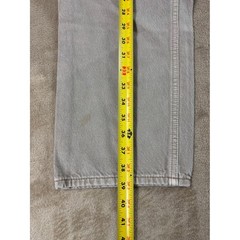 Vintage Levi’s Silver Tab Womens size 26(30)W 31L Cream White ’94 baggy