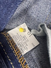 Lee Riders Vintage Denim Juniors Jeans Deadstock USA Straight Leg (10 x 25W)
