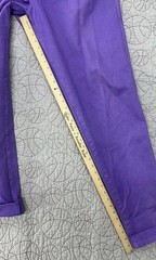 VTG Women’s 90s Purple Denim Rocky Mountain Jeans Sz 33 1990s Rockies Bareback