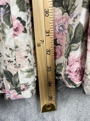 Vintage Dress Size 7/8 Crochet Trim Country Romance Floral Cottagecore Prairie