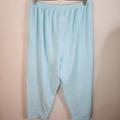Vintage Carriage Court Light Blue 2 piece Pajama Set PXL Bows Shirt and Pants