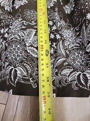 Vintage Cotton Floral Dress Full Skirt Retro 50s/ Mid Century Style