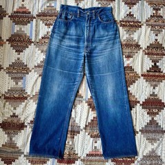 Levis Vintage 701s 32” W / 29” Inseam RARE Hi Rise BIg E 1950s / 1960s Redline