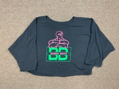Vintage Baggy Boys World Tour Cropped Oversized Shirt Womens M-L Single 90s
