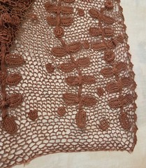 Victorian Crocheted Womens Shirtwaist Sz. Sm. Flowers High Collar Costume Teas
