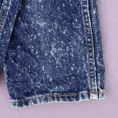 Vintage Levi’s 501 Jeans Made USA 28×33 Blue Galactic Galaxy Wash 1990s Button