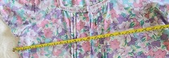 Vintage K-Mart PINK With Pearl Style Snap Closure House Coat Duster Nightgown L
