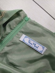 Vera Mont Vintage 70s, Made in West-Germany, Maxi dress, size 36 s, juicy green