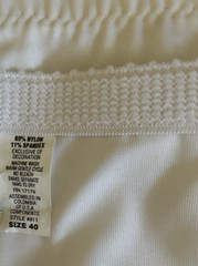2 units of NOS Basic Unbranded Shapewear Panties sz 40