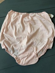 Vintage 1950/60s Ladies Baby Pink Avisco All Acetate Underwear Size 6 NOS Lace