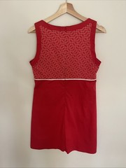 Vintage Espresso 142 Finland Cotton Shift Dress European Size 38