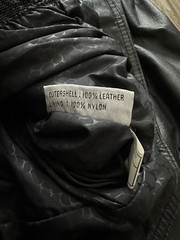 Rare Vintage 1980’s Global Identity G-III Cropped Black Leather Jacket Size S