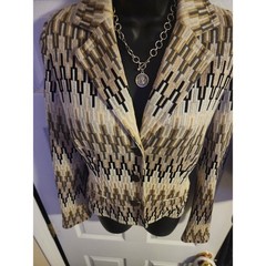 Missoni Women’s Chevron Pattern Jacket Size 6 Or 42 Euro