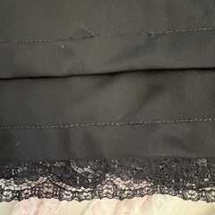 Vintage Black Slip Dress Maybe Vanity Fair Wounded No Tags 36 Bust
