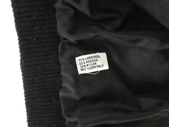 Vintage 1950/60s Black BEADED Button-Up SWEATER Size 38 (Small to Medium)