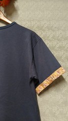 Vintage 90s Just My Size Navy T-Shirt Giraffe Elephant Heart Applique Made USA
