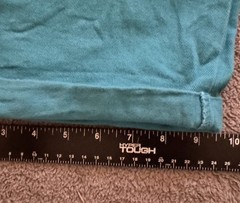 Gloria Vanderbilt Amanda Teal Size 16 Y2K Whimsical Summer Bold Casual Indie Pop
