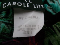 VINTAGE CAROLE LITTLE 🌸 6 / 8==FLORAL PRINT / FLOWING WIDE LEG CROPPED PANTS