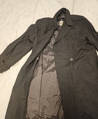 coat female LES COPAINS Wool Vintage Size 42