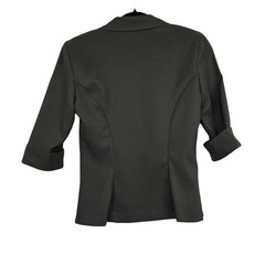 La Belle Olive Green 3/4 Sleeve Blazer Mini Skirt Suit Set Size 3
