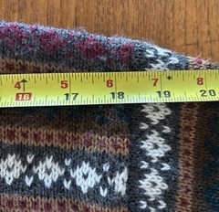Vintage Alpaca Sweater Unisex Fairisle Handmade Soft Warm Sz L Peru Excellent