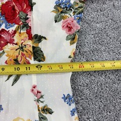 VTG Carole Little Dress Women’s 10 Floral Cottagecore Prairie Maxi Button Front