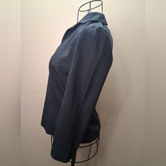 Vintage DVF Black Tailored Colin Jacket 3-Button Blazer Size 6 Made in USA