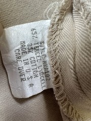 David Dart Sport Oversized Safari Shirt Women’s Size S Back Pocket Khaki Vtg 90s