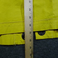 Vintage Polo Sport Ralph Lauren Fireman Jacket Women Large Yellow Metal Clasps
