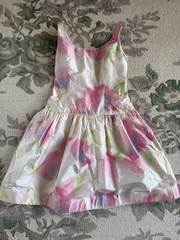 1980s Vintage Bill Blass x Saks Fifth Avenue Multi-color Dress Size 4