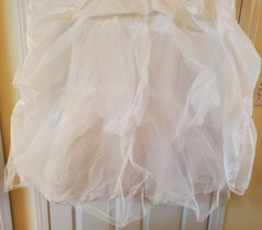 VTG Mary’s White Layered Underslip Crinoline Bridal Victorian Petitcoat Size 10