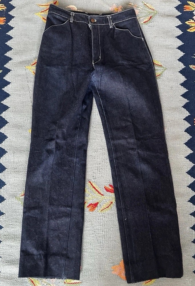 1970-80s Dark Wash Denim Size 28