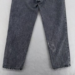 Vintage Lee Grey Acid Wash High Waisted Relaxed Fit Jeans Made in USA 32×30 11