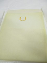 1 PR VINTAGE GLASHER SEAMED FULL FASHION SHEER NYLON STOCKINGS 9 1/2 L 33″ WHITE