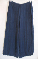 VTG 90’s NWT Mevisto Palazzo Pants Size 12 Textured Striped Sheer High Waist
