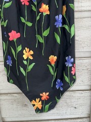Vtg 90’s Christina Women’s Plus 22W Neon One Piece Swimsuit Black