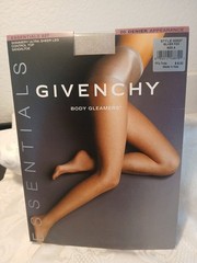 Givenchy Body Gleamers Silver Fox Style 00537 Size A, Ultra Sheer Leg