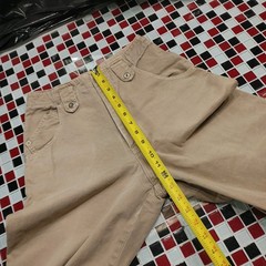 Vtg 80’s State Of The Art Khaki Chino Women’s Trouser Pants Sz. 7 / 8 ~ 26×27