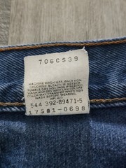 Vintage 90s Levi’s 17501 Women’s High Rise Mom Tapered Jeans Made in USA 25×30