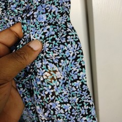 Vintage All That Jazz Grunge Floral Maxi Sundress No Size Tag Sz S? Black Blue