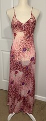Vintage 70s Floral Slip Dress Size 32 Small Vanity Fair Made In USA 🇺🇸