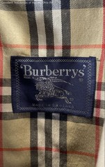 Vintage 90s Burberrys Women’s Tan Nova Check Lining Car Coat Sz 8 COA