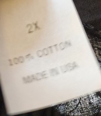 Vtg Avon Delta Burke Collection Crinkle Black Elastic Waist Cotton Pants 2X USA