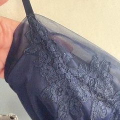 Van Raalte Vintage Navy Blue Slip
