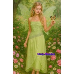 Masquerade Dress Vintage y2k Lime Green Fairy Mesh Glitter Gown Princess Pixie